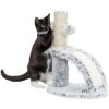 Trixie junior krabpaal harvey met borstel wit / zwart - Afbeelding 3
