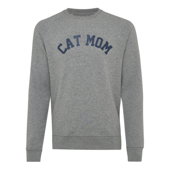 Obi & jack sweater (cat mom - midheather grey)