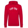 Obi & jack hoodie (top dog - red)