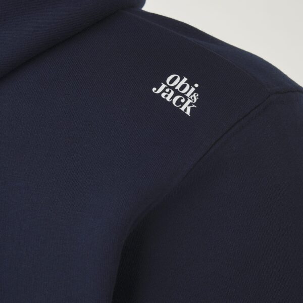 Obi & jack hoodie (top dog2 - navy blue) - Afbeelding 3