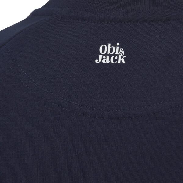 Obi & jack sweater (cat mom - navy blue) - Afbeelding 3