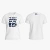 Obi & jack t-shirt (only talking to my dog today - white) - Afbeelding 4