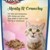 Trixie meaty & crunchy kip / catnip glutenvrij - Afbeelding 4
