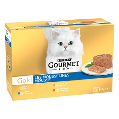 Gourmet gold 12-pack fijne mousse - Afbeelding 2