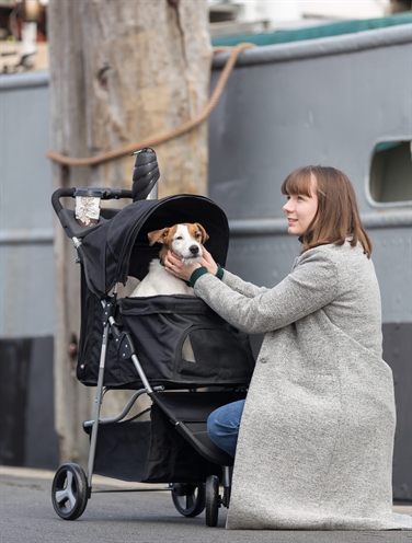 Trixie hondenbuggy zwart - Afbeelding 27