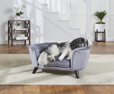 Enchanted hondenmand / sofa romy pewter grijs - Afbeelding 2