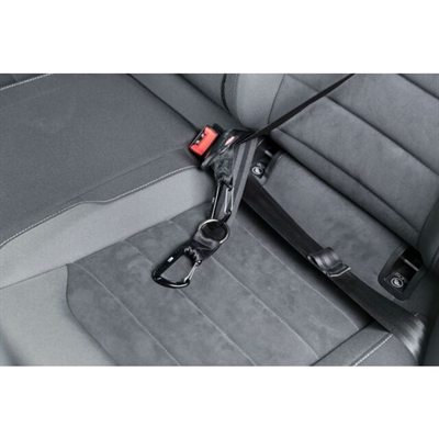 Trixie autogordel gordellus universeel met karabijnhaak zwart - Afbeelding 7