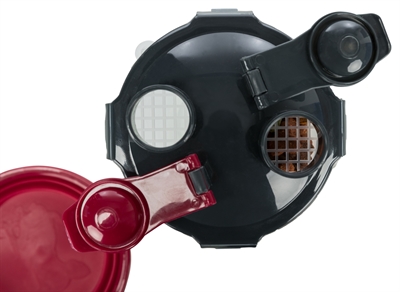 Trixie waterfles / voerfles inclusief reisbak kunststof / silicone - Afbeelding 5