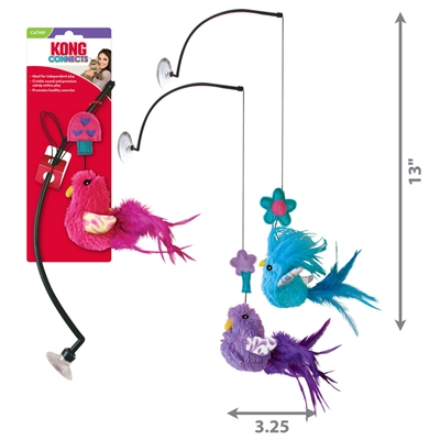 Kong cat connects kattenhengel raam assorti - Afbeelding 5