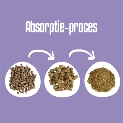 Easypets biodegradable classic houtkorrels kattenbakvulling - Afbeelding 4