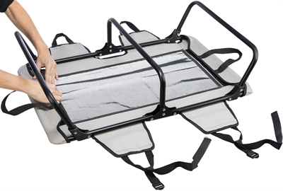 Trixie stretcher hondenligbed grijs / zwart - Afbeelding 8