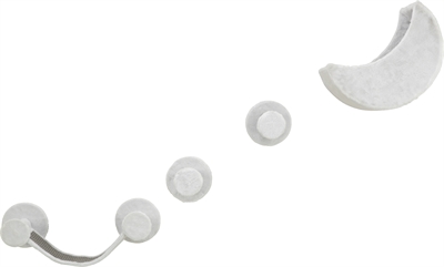 Trixie katten klimset voor aan de muur 4 klimplekken wit / grijs - Afbeelding 2