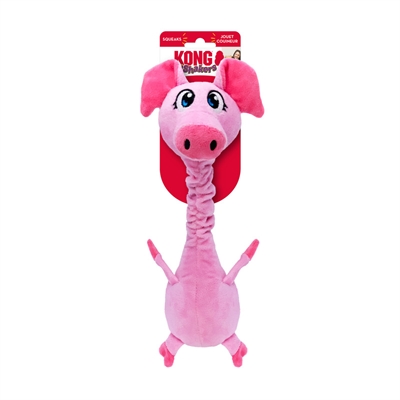 Kong shakers bobz varken met piep roze - Afbeelding 3