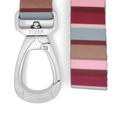 Morso hondenriem gerecycled skyline rood / roze - Afbeelding 5