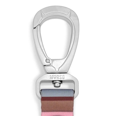 Morso hondenriem gerecycled skyline rood / roze - Afbeelding 6