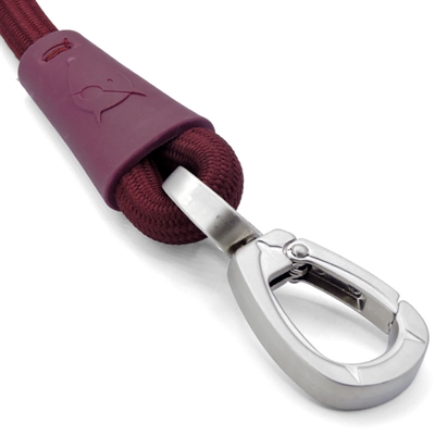 Morso hondenriem soft rope gerecycled plum paars - Afbeelding 4