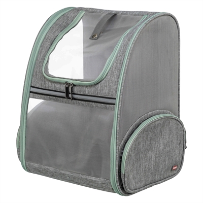 Trixie hondentas rugtas chloe lichtgrijs - Afbeelding 2