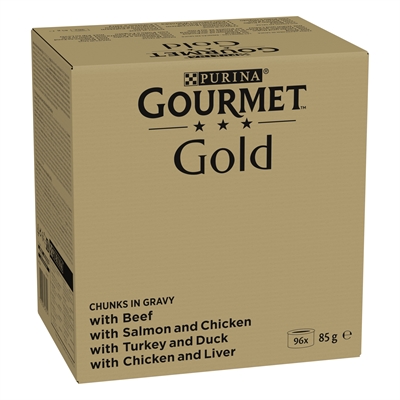 Gourmet gold chinks in gravy rund / zalm / kalkoen / kip - Afbeelding 2