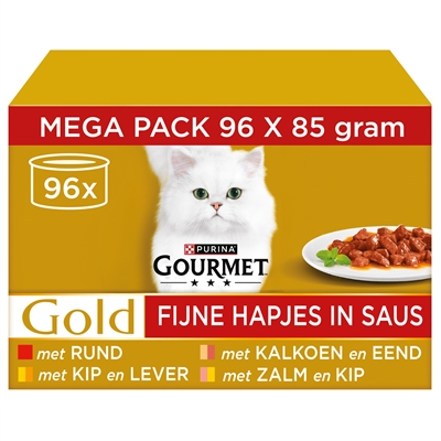 Gourmet gold chinks in gravy rund / zalm / kalkoen / kip - Afbeelding 3