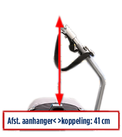 Trixie hondenfietskar opvouwbaar grijs - Afbeelding 8