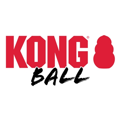 Kong extreme bal met touw zwart / wit - Afbeelding 5