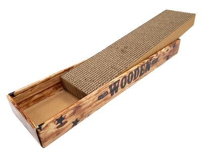 Croci krabplank homedecor noce houtprint bruin - Afbeelding 2