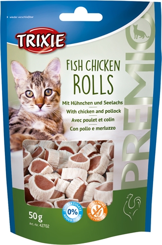 Trixie premio fish chicken rolls - Afbeelding 2