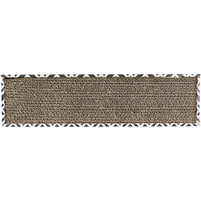 Trixie krabkarton scratchy catnip zwart / wit - Afbeelding 3