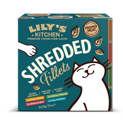 Lily's kitchen shredded fillets multipack