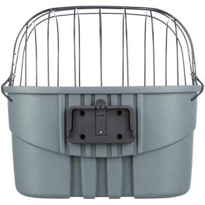 Trixie stuur-fietsmand kunststof grijs - Afbeelding 5