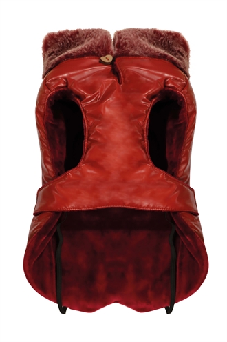 Croci hondenjas padded bull chic rood - Afbeelding 2