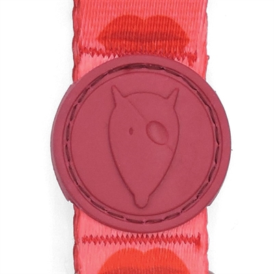 Morso halsband gerecycled lipstick roze - Afbeelding 6