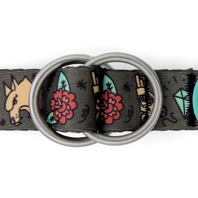 Morso hondenriem verstelbaar gerecycled ink tank groen - Afbeelding 7