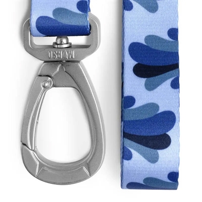 Morso hondenriem gerecycled splash blauw - Afbeelding 5