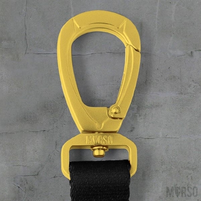 Morso hondenriem gerecycled gold caviar goud - Afbeelding 7