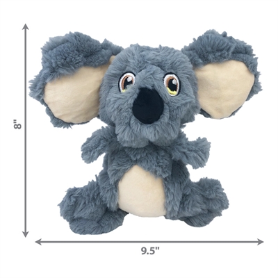 Kong scrumplez koala pluche met piep grijs - Afbeelding 2