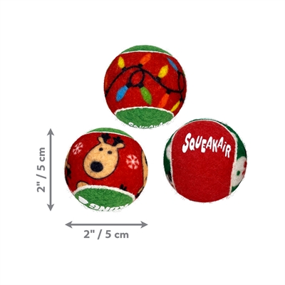 Kong holiday squeakair bal assorti - Afbeelding 3