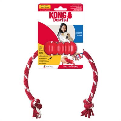 Kong dental met touw - Afbeelding 2