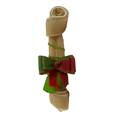 Petsnack xmas bot geknoopt naturel - Afbeelding 5