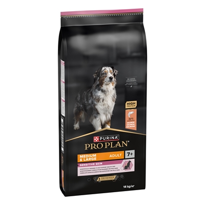 Pro plan dog adult medium / large 7+ sensitive skin - Afbeelding 2