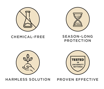 Tickless teek en vlo afweer voor hond en kat fluoriserend oranje - Afbeelding 6