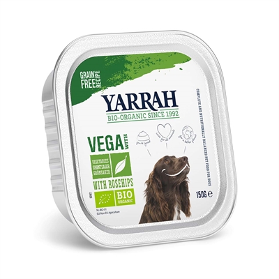 Yarrah dog alu brokjes vega met rozenbottels - Afbeelding 2