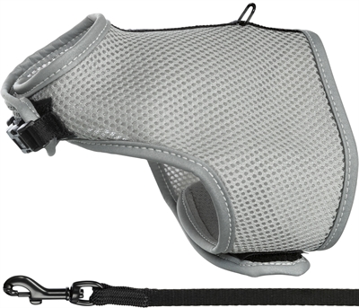 Trixie kattentuig soft met riem assorti - Afbeelding 2