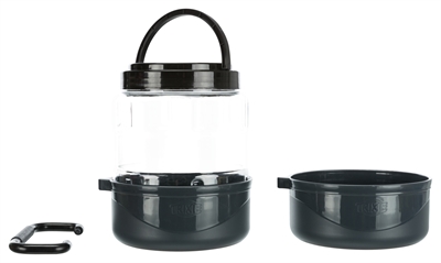 Trixie reisset voerbak / drinkbak donkergrijs - Afbeelding 4