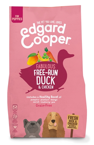 Edgard & cooper puppy verse scharreleend / kip graanvrij