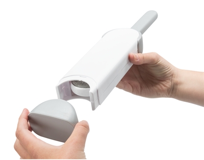 Trixie harenpluizenborstel met reinigingsstation wit / grijs - Afbeelding 7