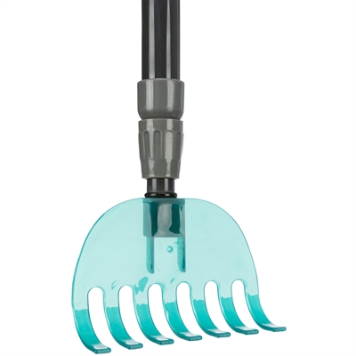 Trixie vuilblik met hark grijs / blauw - Afbeelding 7