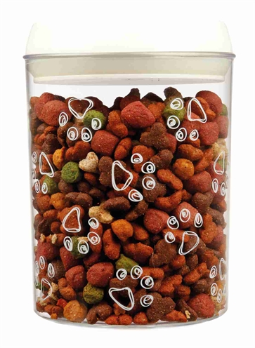 Trixie voorraadpot kunststof transparant / wit - Afbeelding 2