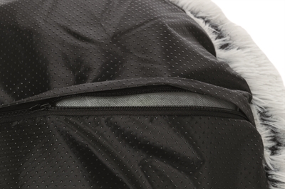 Trixie hondenmand harvey rond wit-zwart - Afbeelding 4