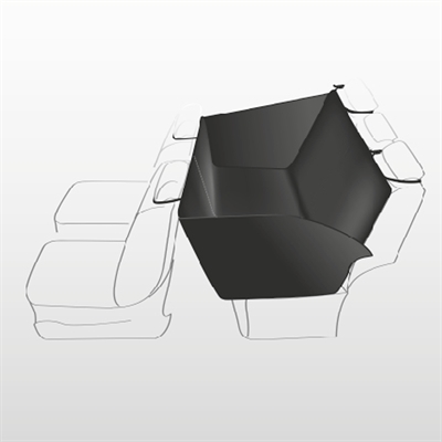 Trixie autodeken zwart - Afbeelding 2